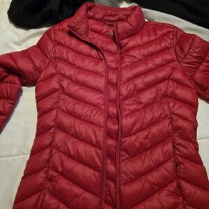 Primark Cherry Red Puffer Jacket